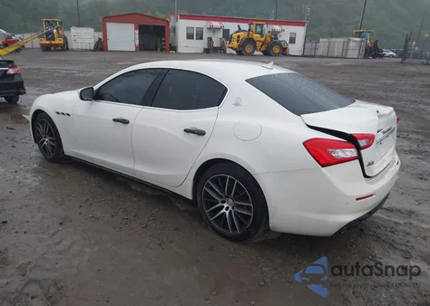 2018 Maserati Ghibli S Q4 из США, поврежденный, VIN ZAM57YTA5J1268683
